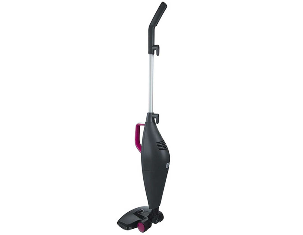 Вертикална и ръчна прахосмукачка ZEPHYR ZP 1001 TR, 800W, 1.2 л, Клас А, Контейнер, Черен/Розов