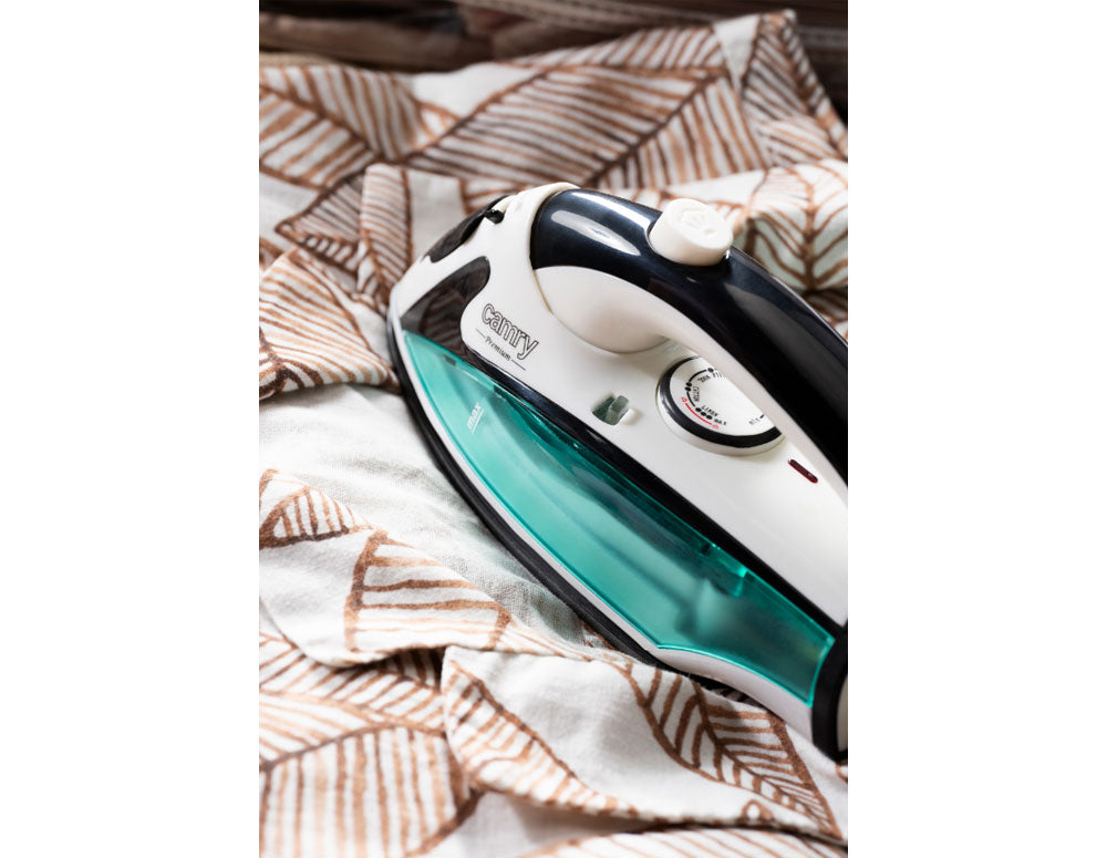 Туристическа ютия CAMRY CR-5024 1500 W пара, Незалепваща гладеща плоча