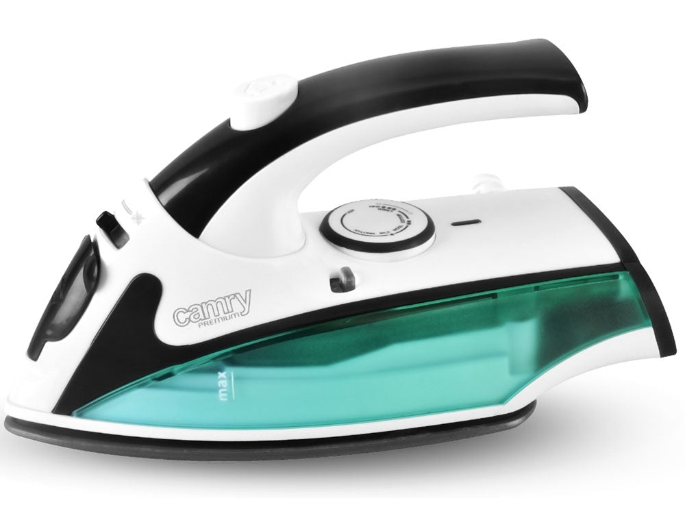 Туристическа ютия CAMRY CR-5024 1500 W пара, Незалепваща гладеща плоча