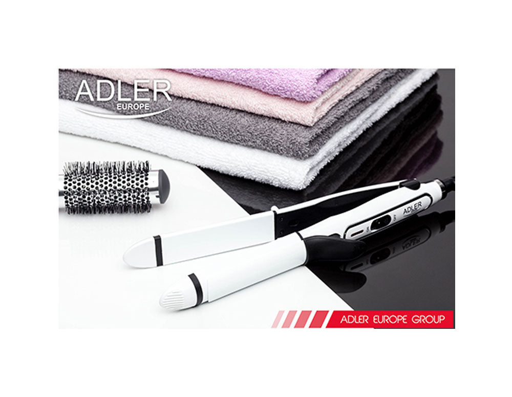 Преса и Маша за коса , Adler AD-2104 , 2 в 1 , керамична