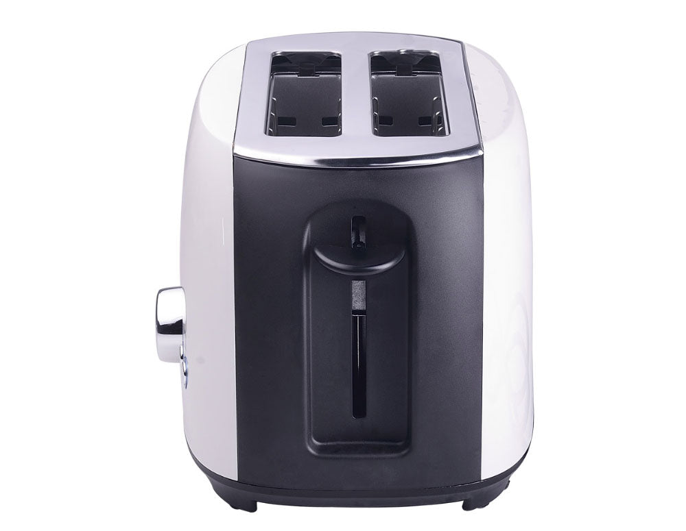 Toster do chleba ZEPHYR ZP 1440 X, 800 W, na 2 kromki, 7 stopni zarumienienia, biały/czarny
