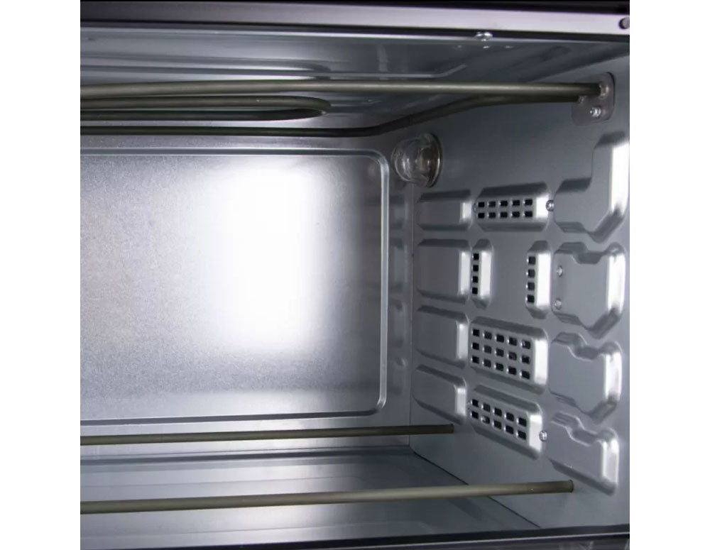 Готварска печка с два стъклокерамични котлона ZEPHYR ZP 1441 B38IR, 38 л, Клас А, Конвекция, Infrared, Черна