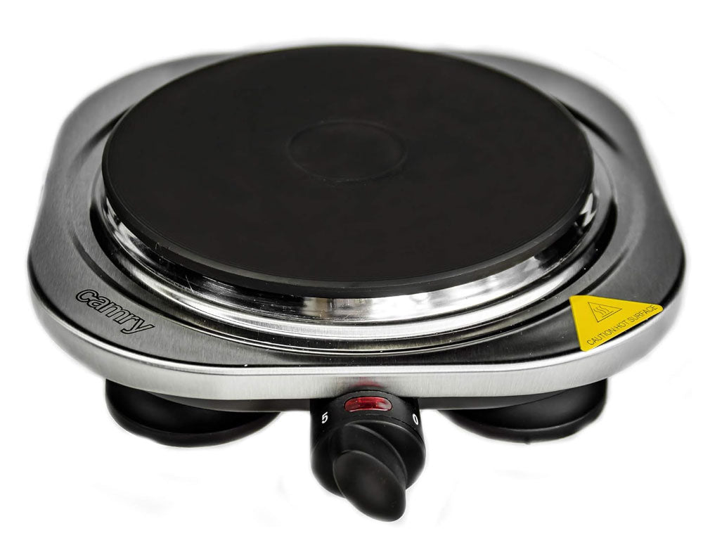 Електрически котлон CR 6510, 1 зона, 1500W, Черен