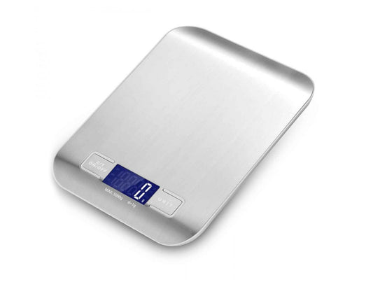 Кухненска дигитална везна SAPIR SP 1651 N, 5 кг, LCD екран, Сребрист