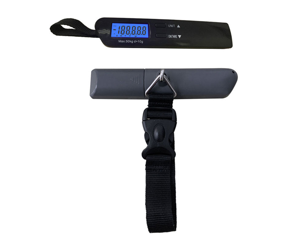 Дигитален кантар за багаж SAPIR SP 1652 A, До 50 кг, LCD дисплей, Черен