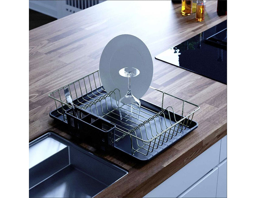 Suszarka Tekno Tel KB 003, 49x38x9 cm, 1 poziom, złota