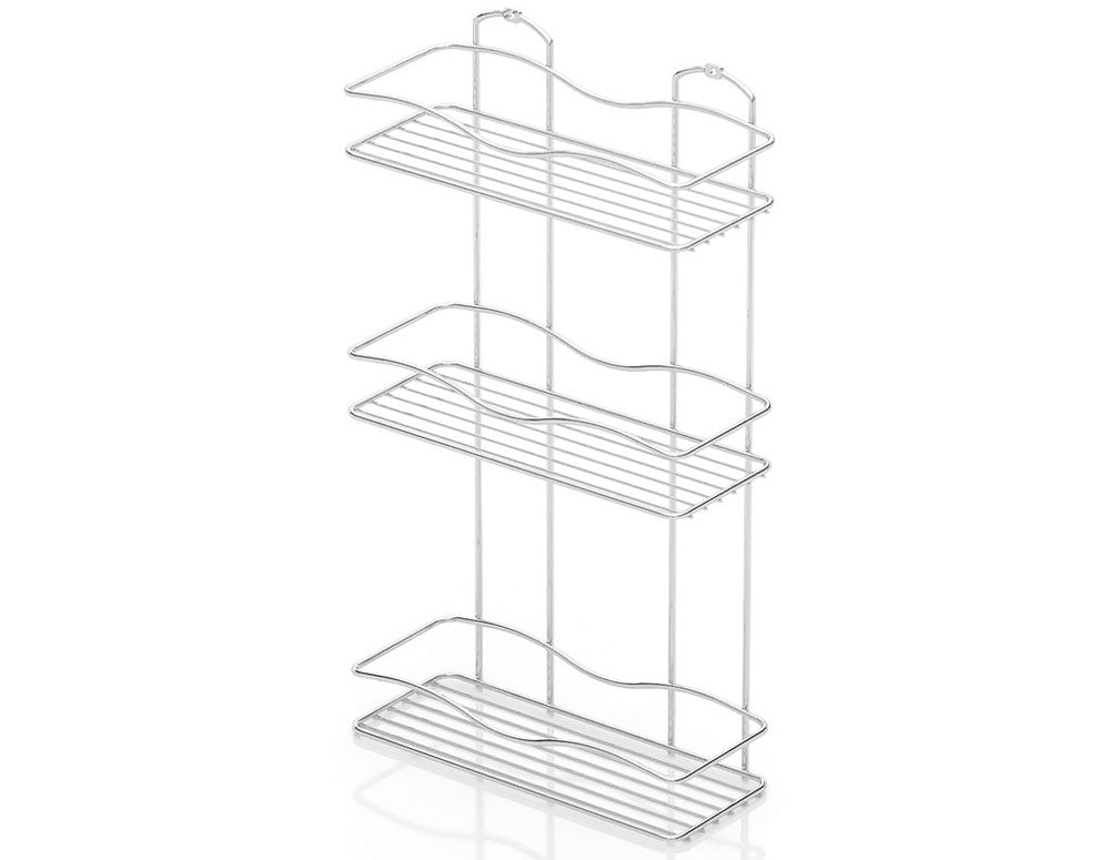 ПОСТАВКА ЗА БАНЯ 3 TEKNO TEL BK-013 нива хром-никел