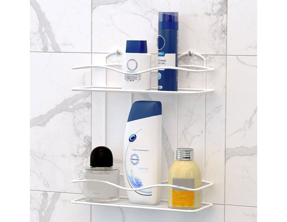 ПОСТАВКА ЗА БАНЯ TEKNO TEL BK-012W 2 нива бяло