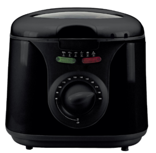 Фритюрник SAPIR SP-1980-D, 1300W, 2 литра, Махащ се съд с незалепващо покритие