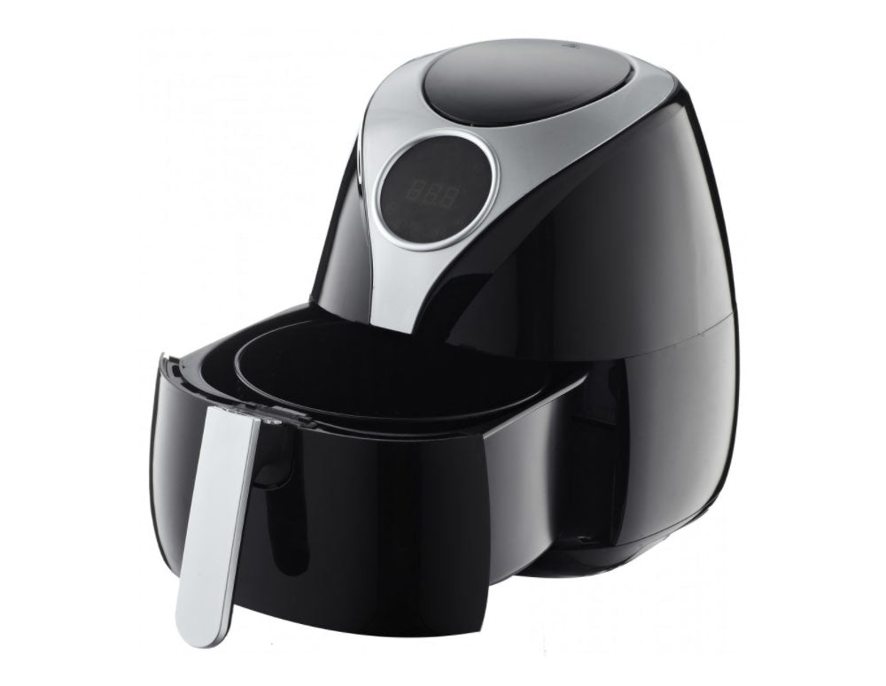 Frytownica na gorące powietrze ZEPHYR ZP 1980 AH, 1600 W, 3,2 litra, cyfrowa, timer, czarna