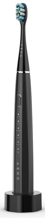 Електрическа четка за зъби AENO - Sonic DB2S, 3 накрайника, черна