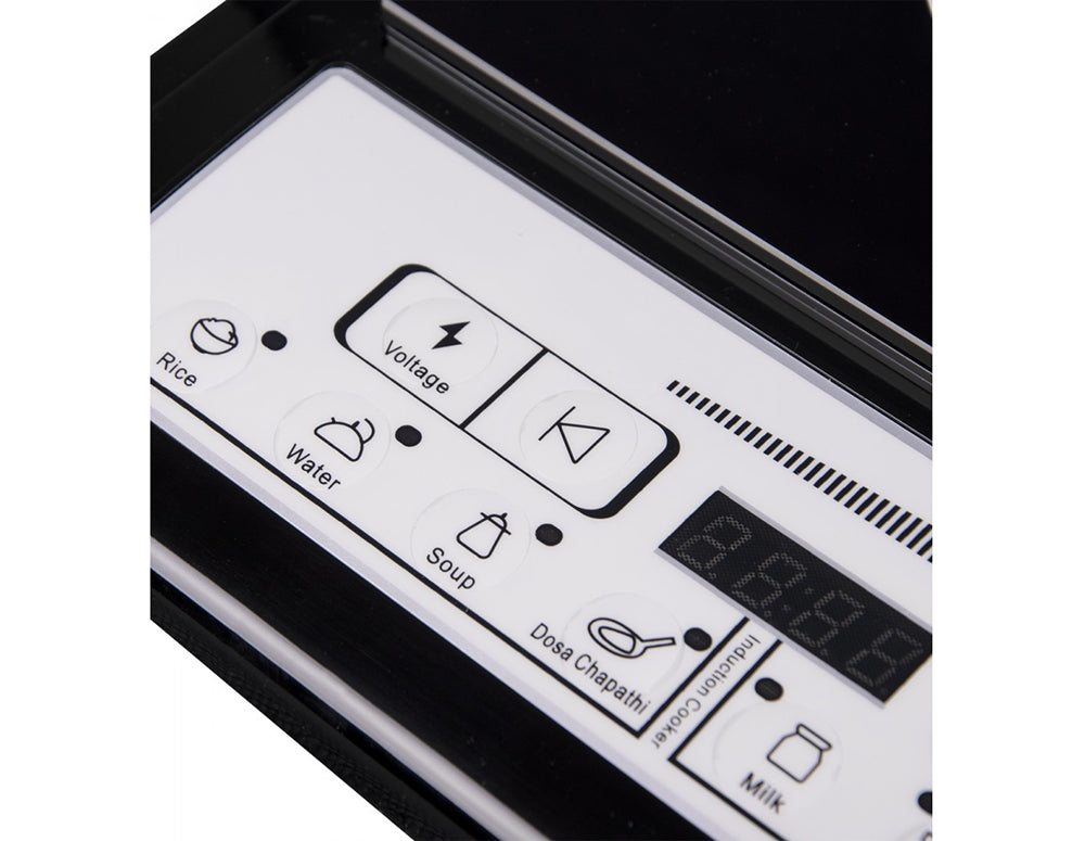 ЕЛ. КОТЛОН SAPIR SP-1445-QG 2000W,единичен,черна кер., плоча,индукционен