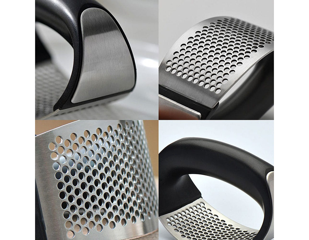 Преса за чесън ZEPHYR ZP 1502 B, Стомана, ръчен кухненски инструмент