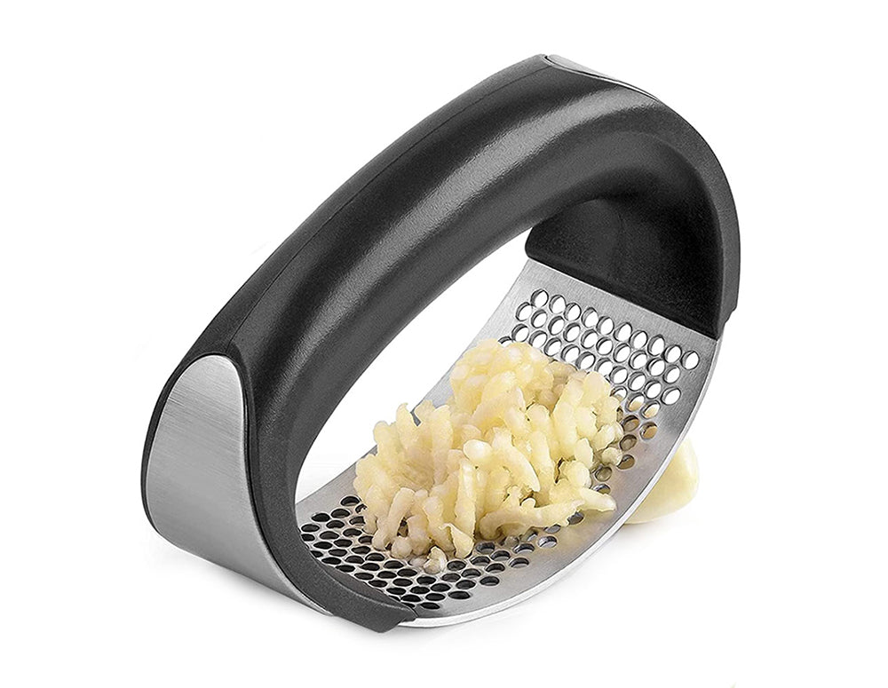 Преса за чесън ZEPHYR ZP 1502 B, Стомана, ръчен кухненски инструмент