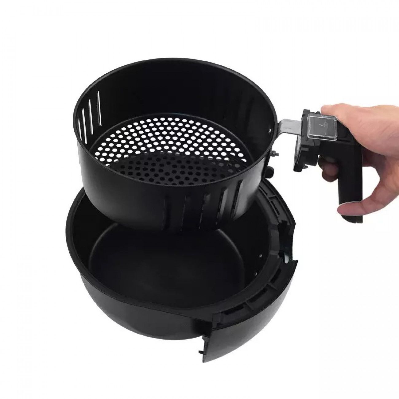 Frytownica na gorące powietrze ZEPHYR ZP 1980 AH, 1600 W, 3,2 litra, cyfrowa, timer, czarna