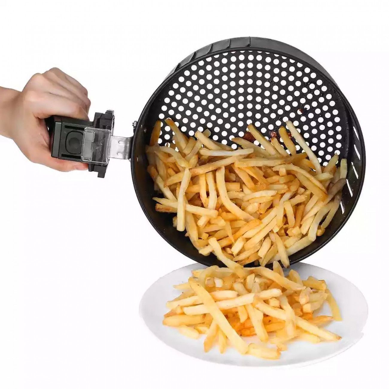 Frytownica na gorące powietrze ZEPHYR ZP 1980 AH, 1600 W, 3,2 litra, cyfrowa, timer, czarna