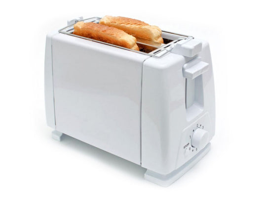 Toster do chleba SAPIR SP 1440 B, 750W, na 2 kromki, 6 stopni zarumienienia, biały 