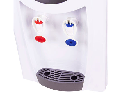 Настолен диспенсър за вода с компресорно охлаждане ZEPHYR ZP 1449 ACS, Загряване: 500W, Охлаждане: 120W, Бял