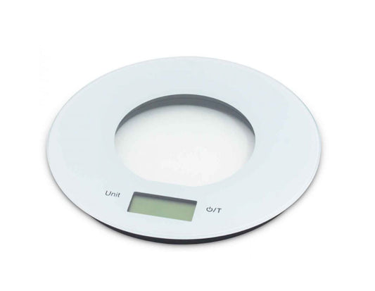 Cyfrowa waga kuchenna SAPIR SP 1651 O, 5 kg, ekran LCD, kolor biały 