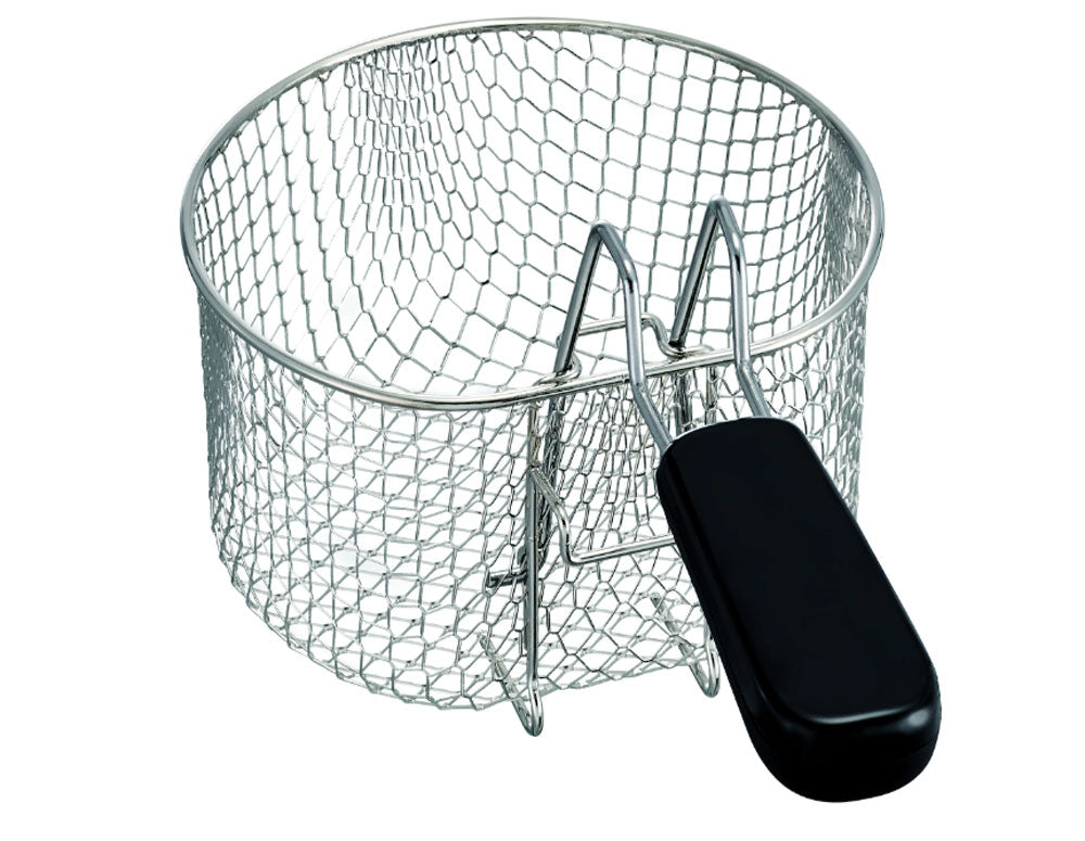 Фритюрник Tefal Minicompact FF230831 Principio, 1000W, 1.2 л, Регулируем термостат 150-190°C, Черен