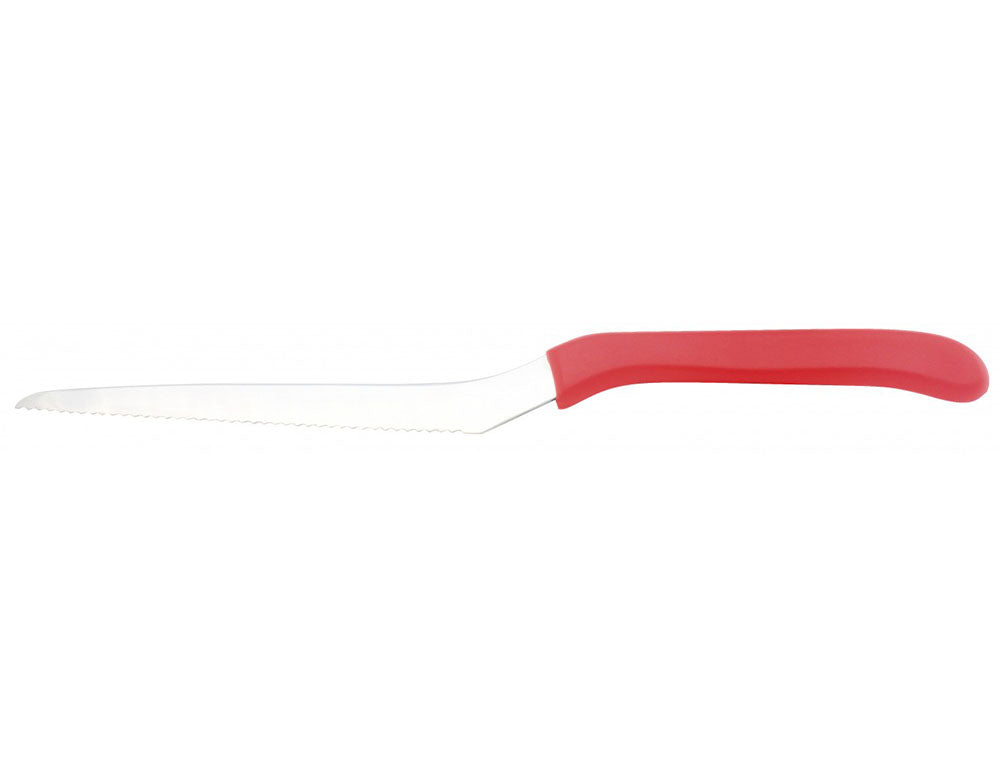 Nóż kuchenny ZEPHYR ZP 1633 V, 14 cm, Stal nierdzewna, Czerwony 