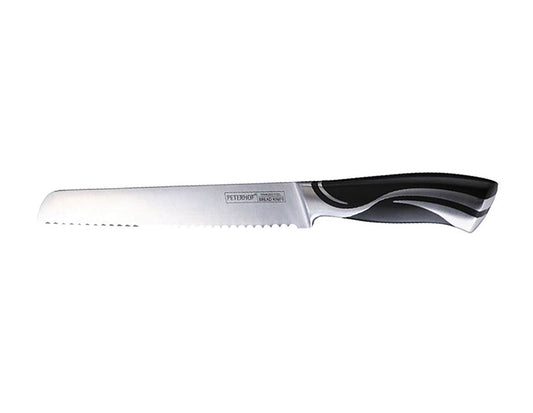 Универсален нож PETERHOF PH 22399, ~20 см, Стомана, Черен/сребрист