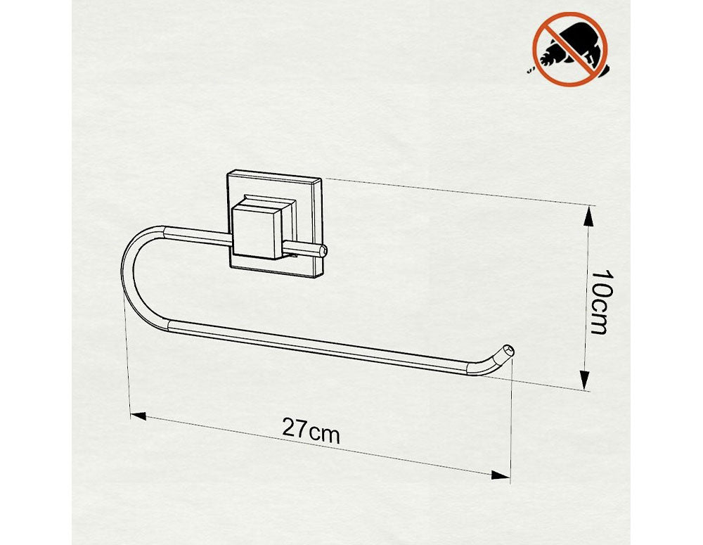 Поставка за хартия TEKNO TELEF-240B , easyFIX , черен