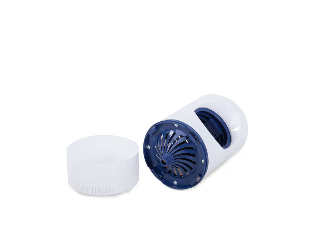 Лампа против комари JUST FANTASTIC JF-01, USB порт, UV LED x6, 360-400 nm, BPA free, бяло&синьо