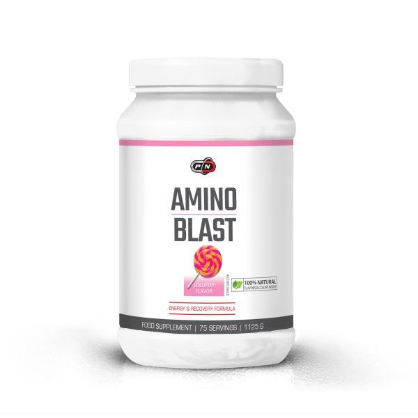 AMINO BLAST - LOLLIPOP (NATURALLY FLAVORED) - 1125 g