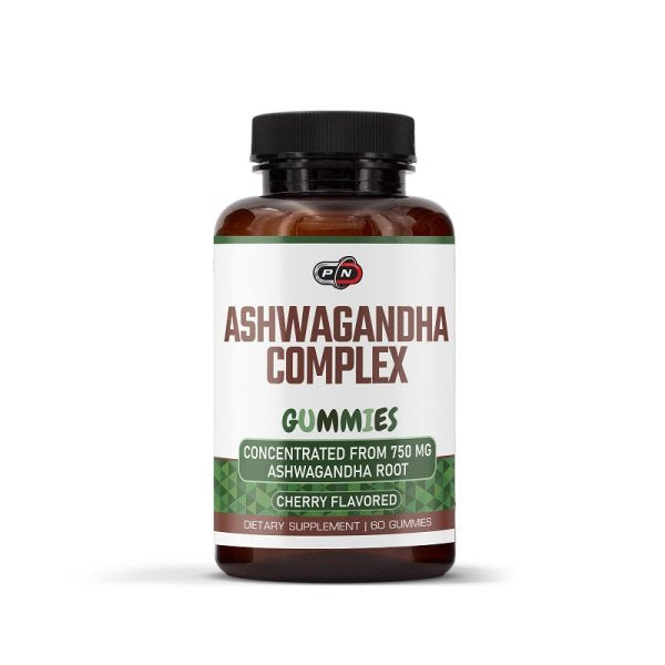 Pure Nutrition - ASHWAGANDHA COMPLEX CHERRY FLAVORED - 60 gummies