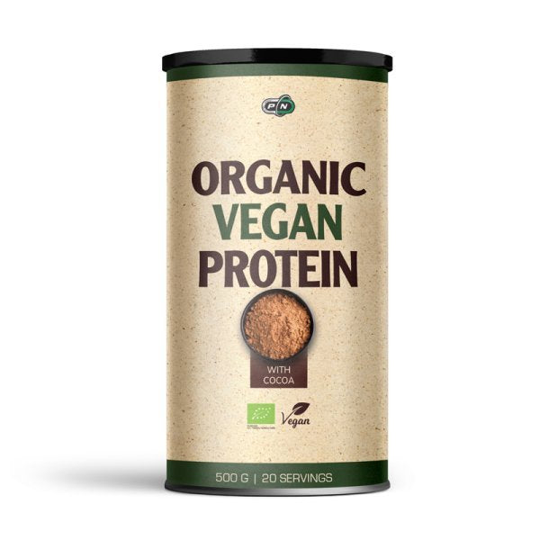 BIO VEGAN PROTEIN WITH COCOA - 500 g