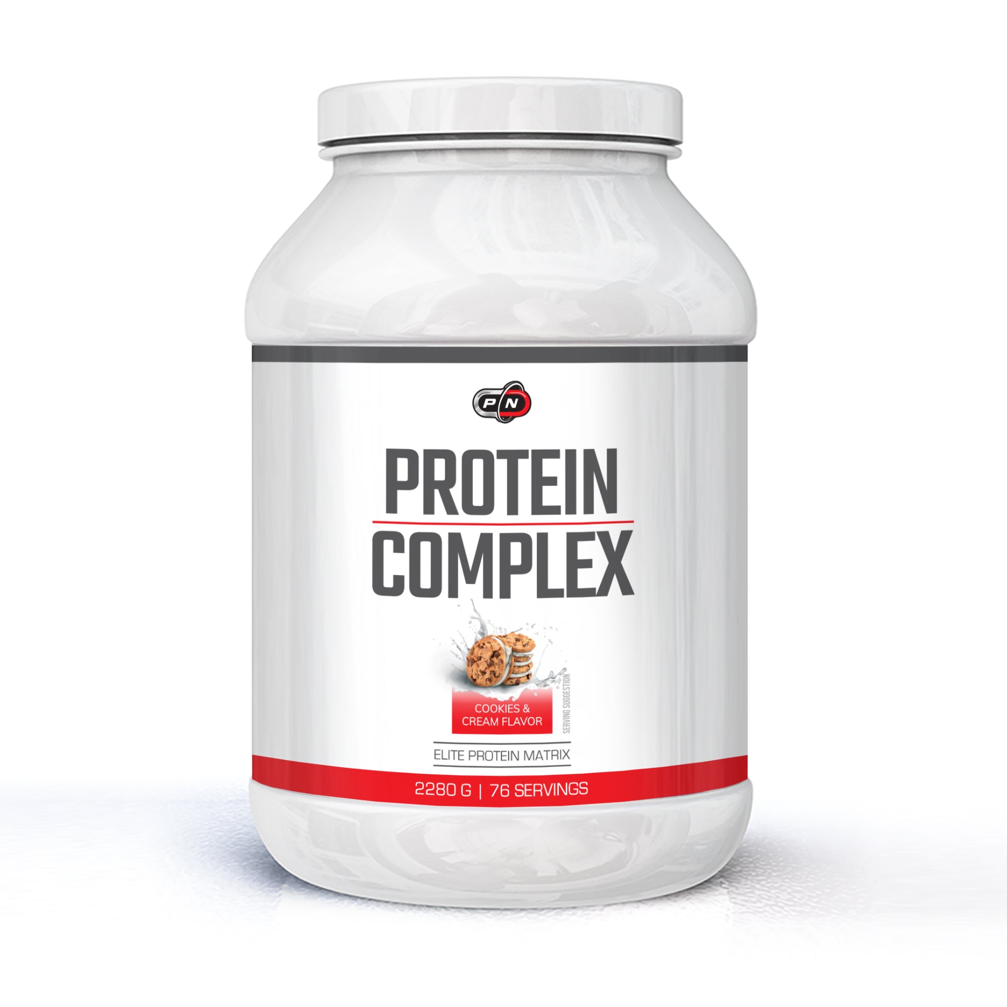 Pure Nutrition - Protein Complex - 2280 Г - COOKIES & CREAM