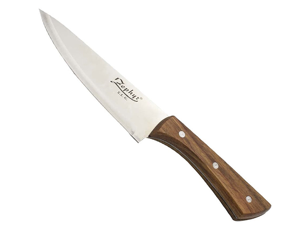 Готварски нож ZEPHYR ZP 1633 BCF6, 15.2 см, Неръждаема стомана, Дървена дръжка