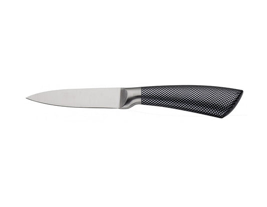 Nóż do obierania ZEPHYR ZP 1633 DP, 8,9 cm, Stal nierdzewna, Czarny 
