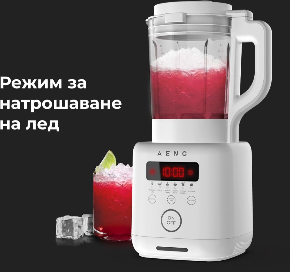 Блендер AENO - TB2, 1.75 l, 6 степени, 800W, бял