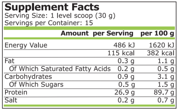 WHEY ISOLATE - CRANBERRY BUTTERMILK - 450 g