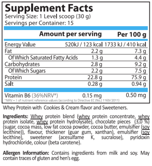 Pure Nutrition - PURE WHEY - 450 Г - DOUBLE CHOCOLATE