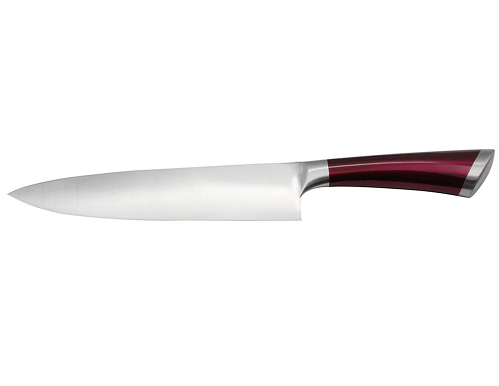Nóż kuchenny ZEPHYR ZP 1633 PCF8, 20,5 cm, Stal nierdzewna, Czerwony 